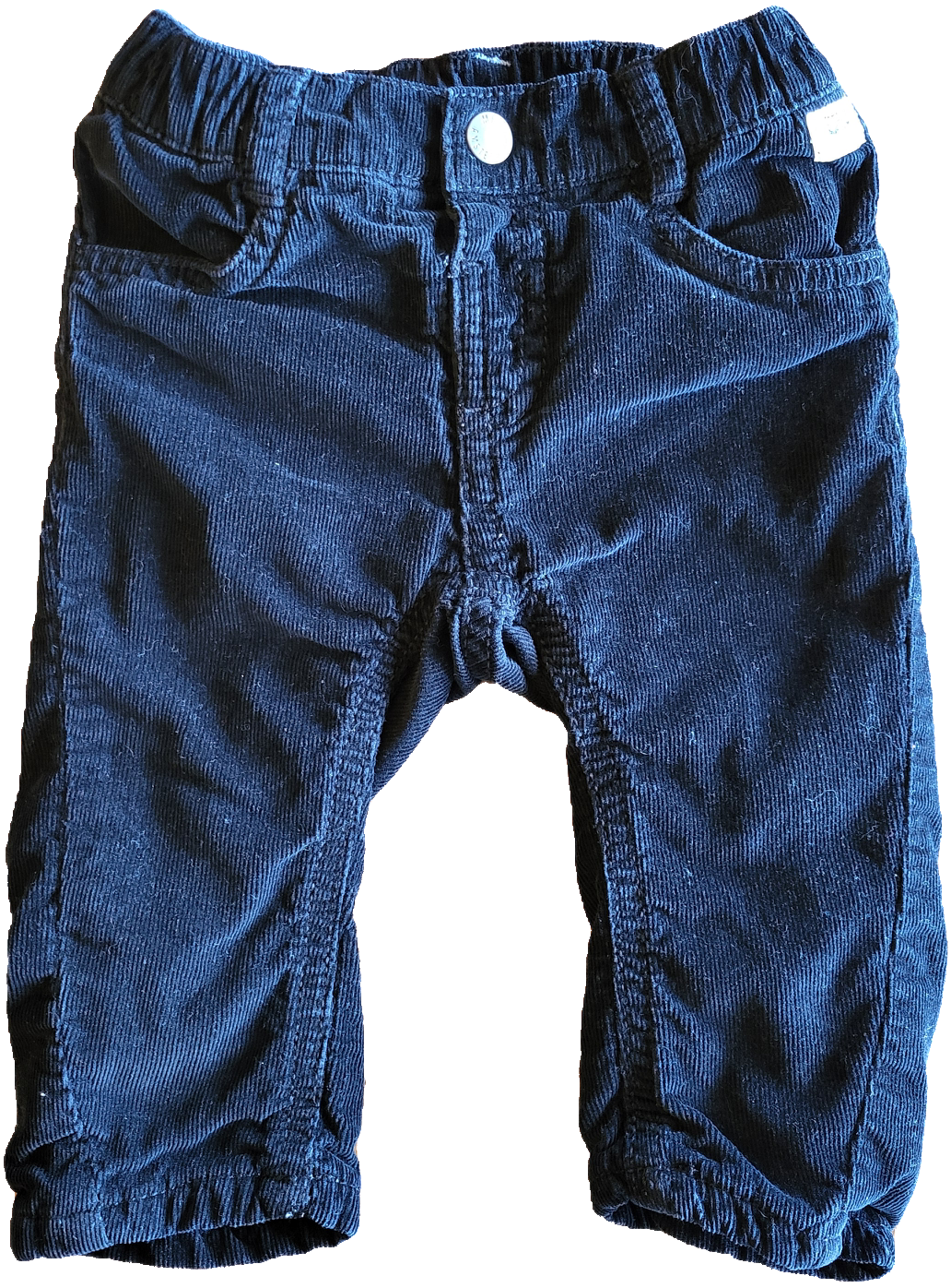 G - Pantalon noir - 6/9 mois