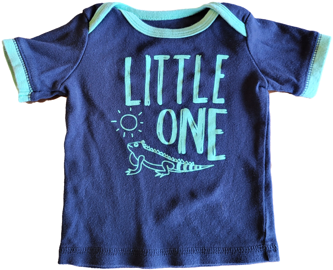 G - Chandail bleu marine - 6/12 mois