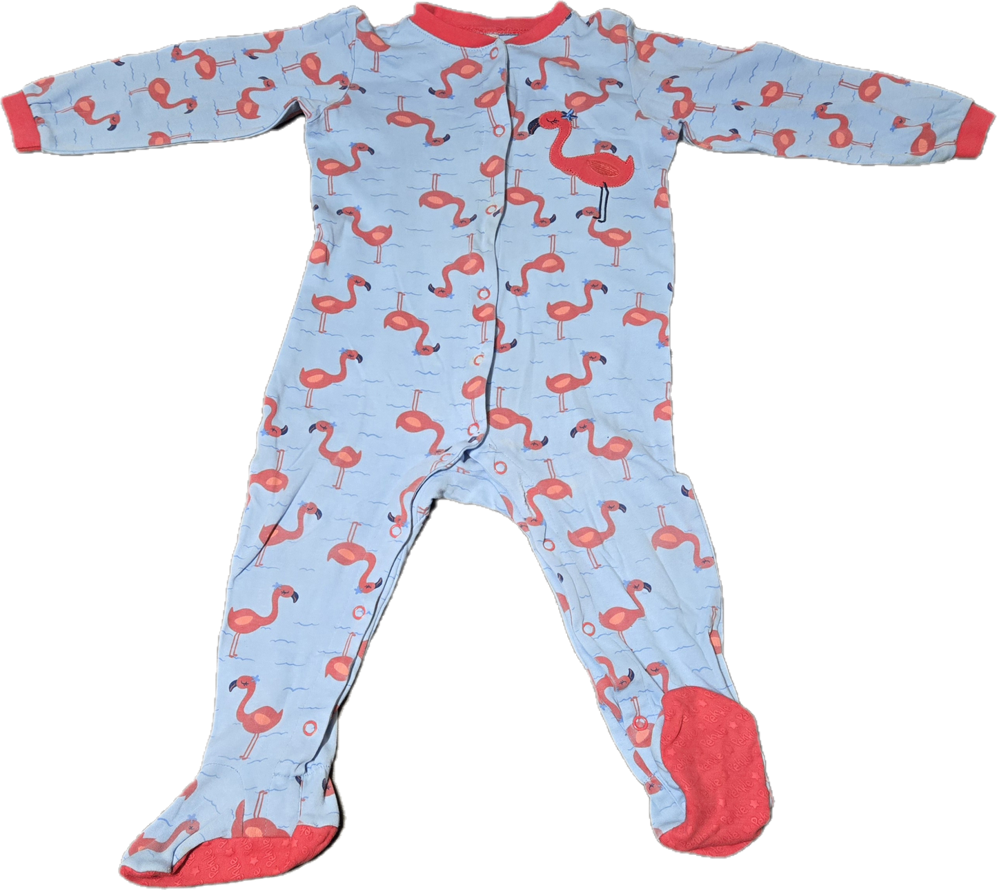F - Pyjama flamant rose Pekkle imparfait - 24 mois
