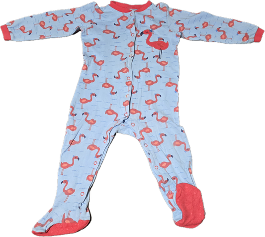 F - Pyjama flamant rose Pekkle imparfait - 24 mois