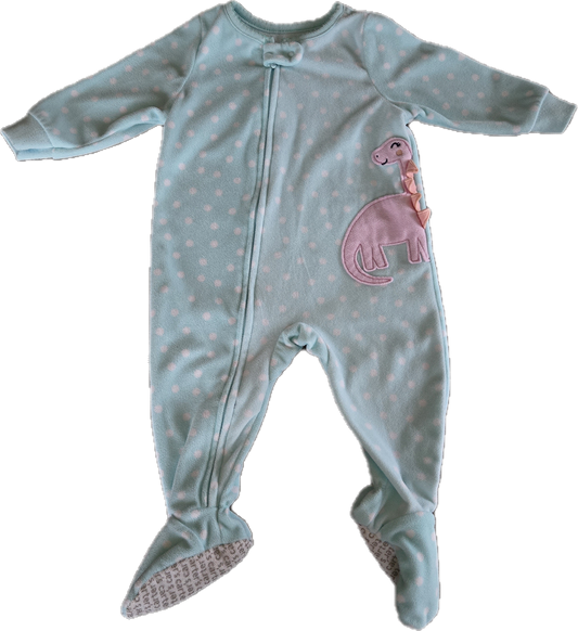 F - Pyjama bleu pâle - 9 mois