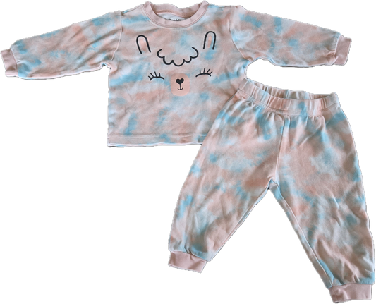 F - Ensemble lama Pekkle - 9 mois - Neuf