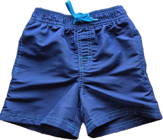 G - Maillot Short bleu marine avec poche - 2 ans