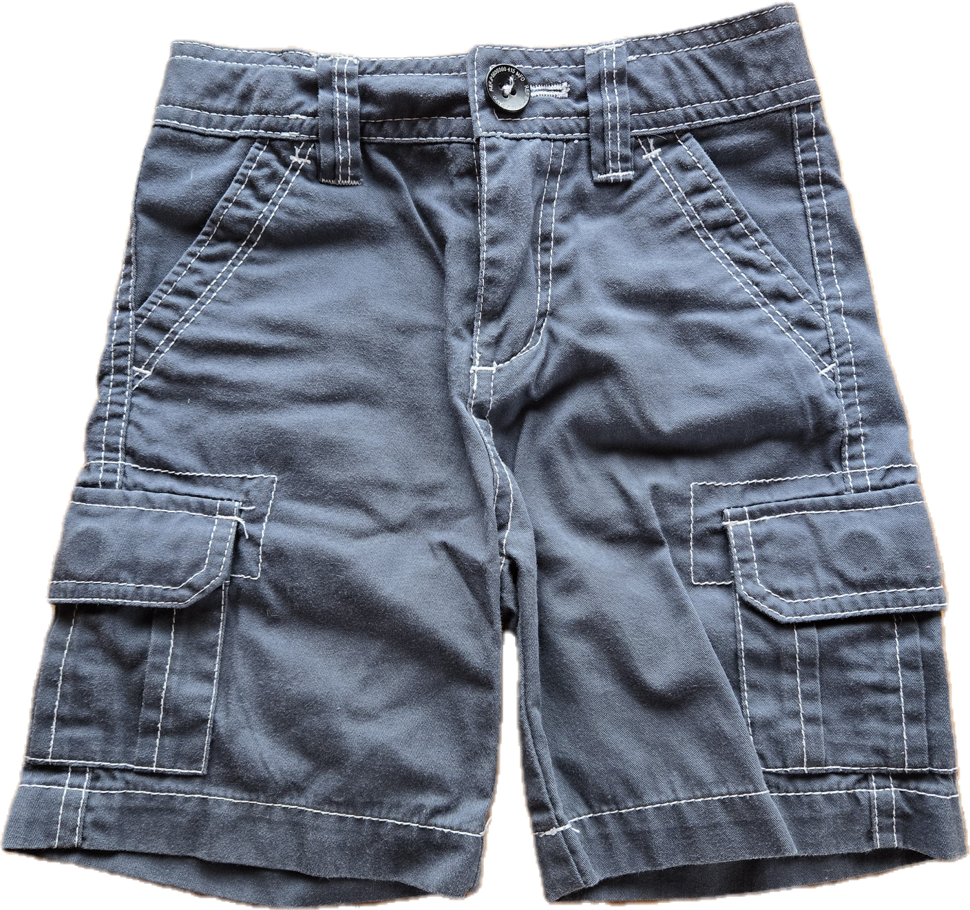 G - Short bleu gris - 18 mois - Neuf
