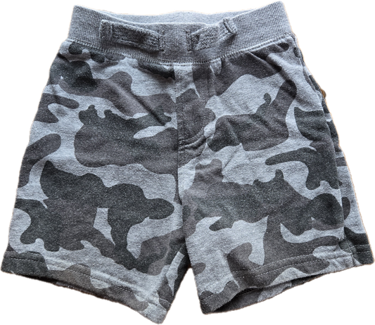 G - Short camouflage gris - 3 ans - Neuf