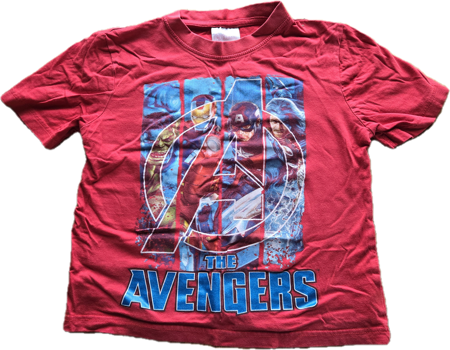 G - Chandail rouge Avengers - 5 ans