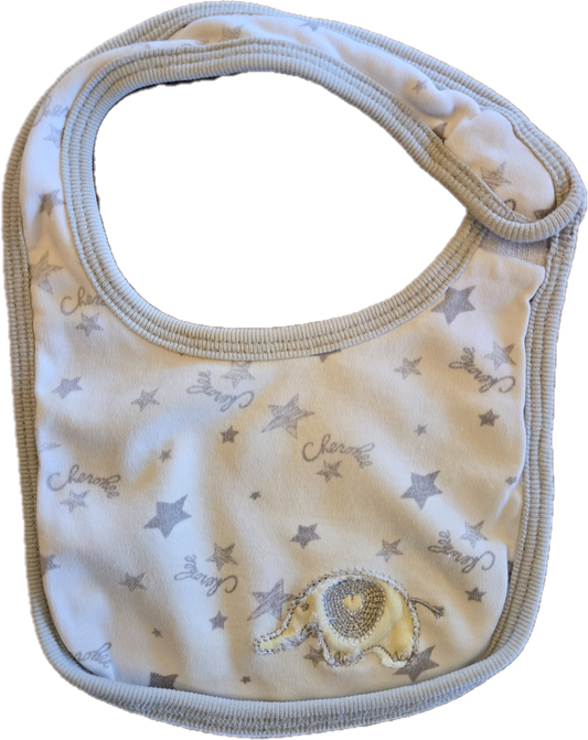 Bavoir éléphant- 6 mois