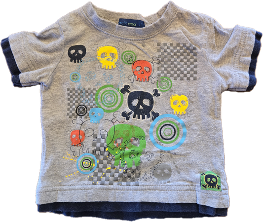 G - Chandail tête - 3/6 mois