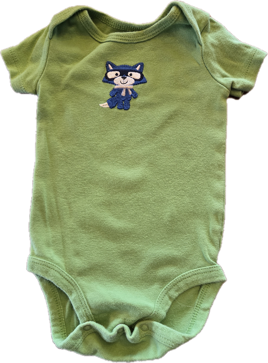 G - Cache-couche vert raton - 6 mois