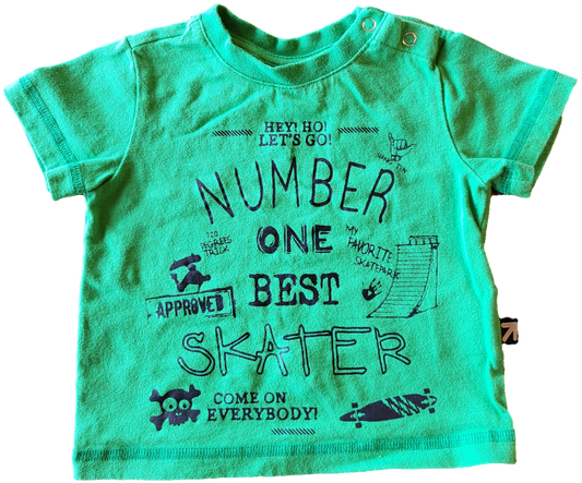 G - Chandail vert - 6 mois