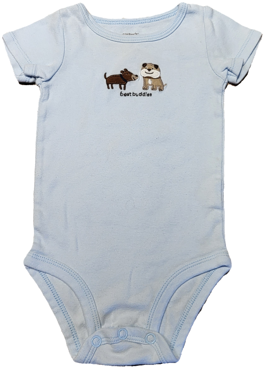 G - Cache-couche bleu pâle - 6 mois