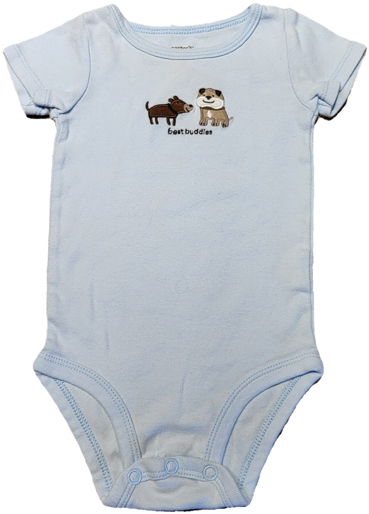 G - Cache-couche bleu pâle - 6 mois