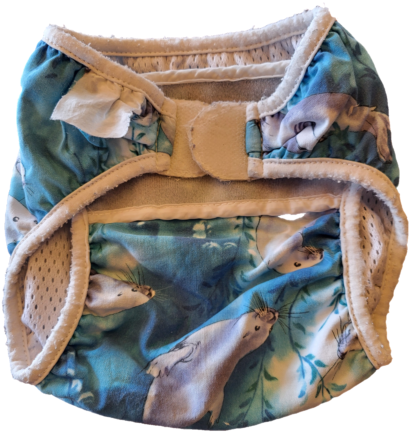 G / F - Couche lavable piscine animaux marins - Médium