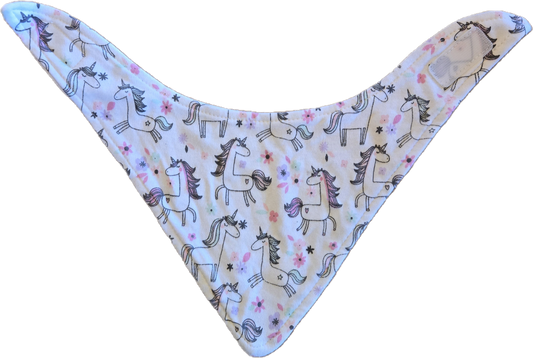 Bavoir licorne - Neuf