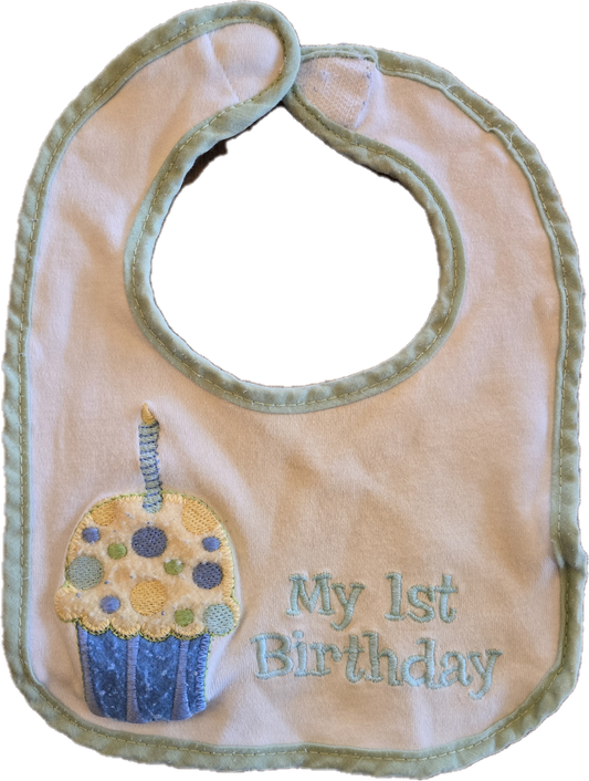 Bavoir 1er anniversaire