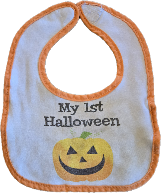 Bavoir 1er Halloween