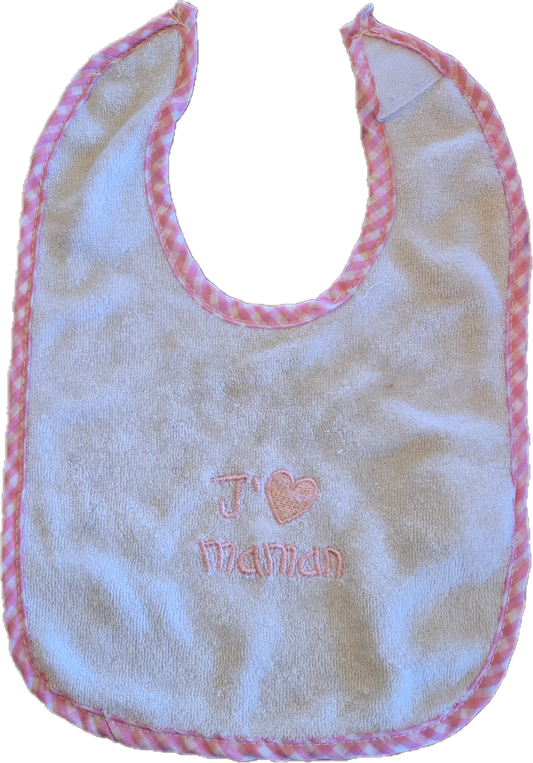 Bavoir Je t aime manan