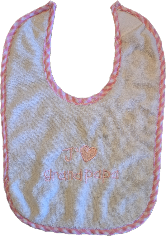 Bavoir je t aime grand-papa