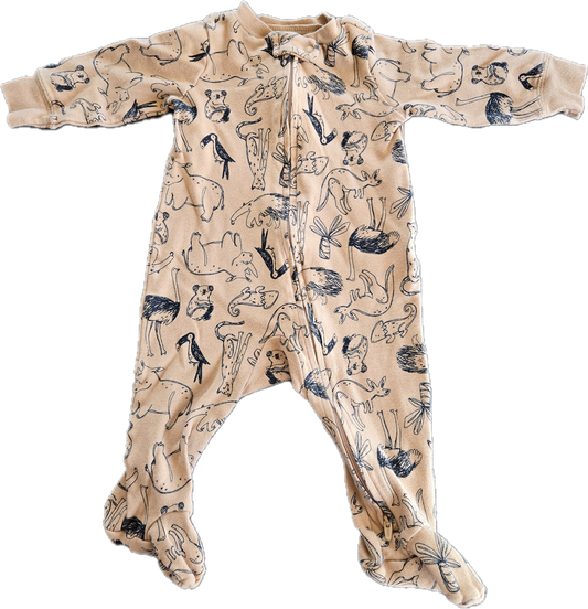 G - Pyjama animaux - 6 mois - Neuf