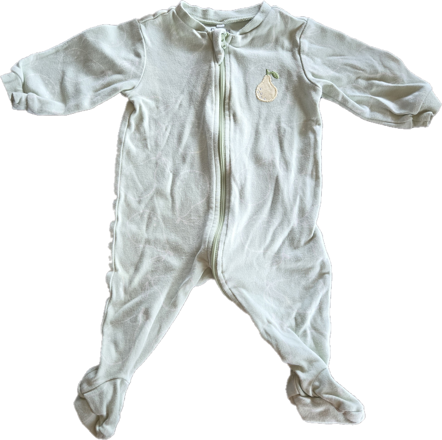 G / F - Pyjama poire vert Pekkle - 3 mois