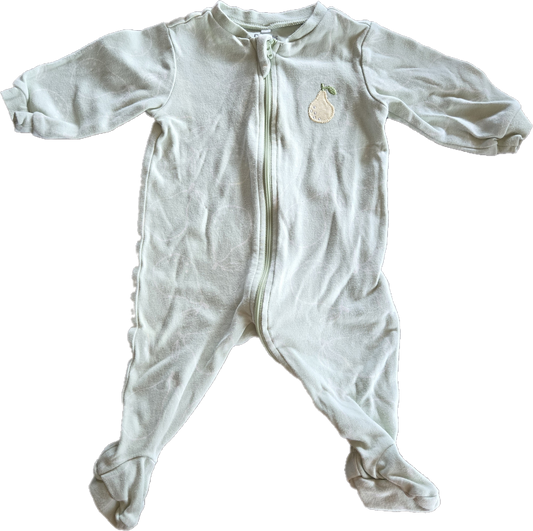 G / F - Pyjama poire vert Pekkle - 3 mois