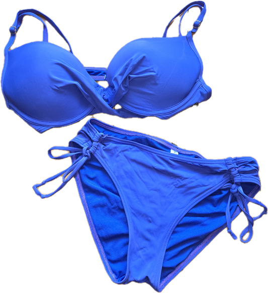 D - Maillot de bain bleu - Large - Neuf
