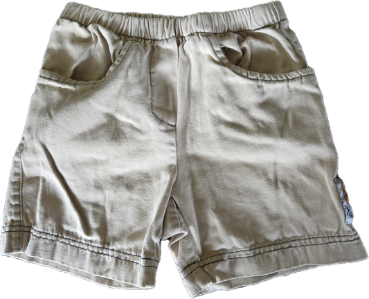 G - Short beige - 2 ans