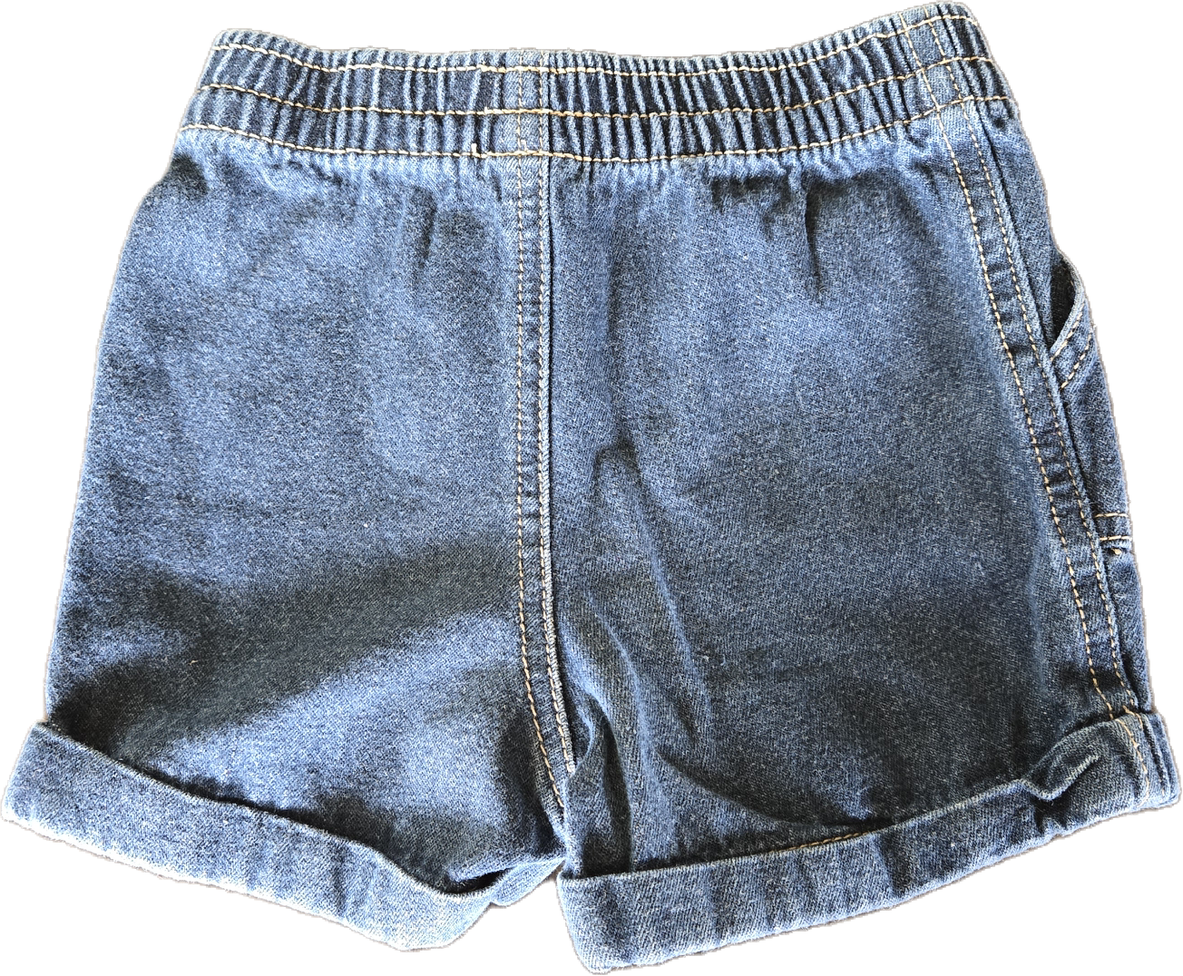 F - Short jeans 12-18 mois