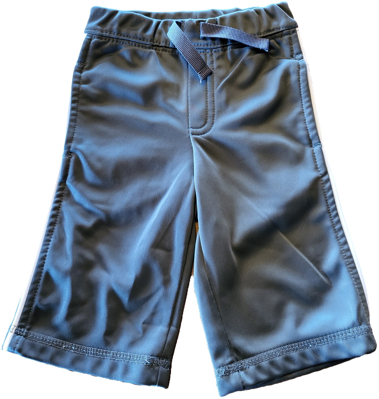 G - Pantalon style sport gris foncé (doublé) - 3 mois