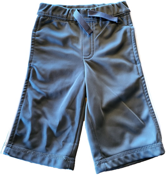 G - Pantalon style sport gris foncé (doublé) - 3 mois