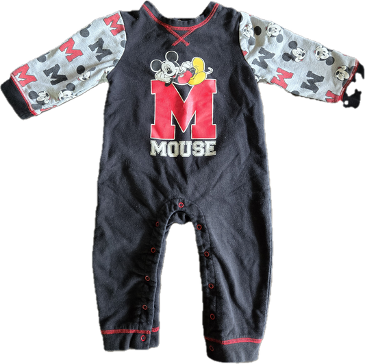 G/F - One piece Mickey Mouse - 12/18 mois