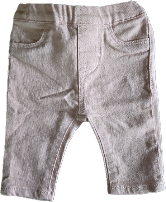 F - Pantalon rose pâle - 1/2 mois